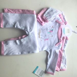 Set of 3 Unicorn One piece outfits